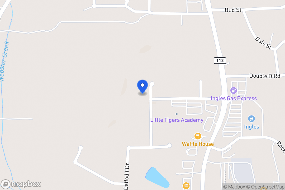Map of 213 Lily Ln