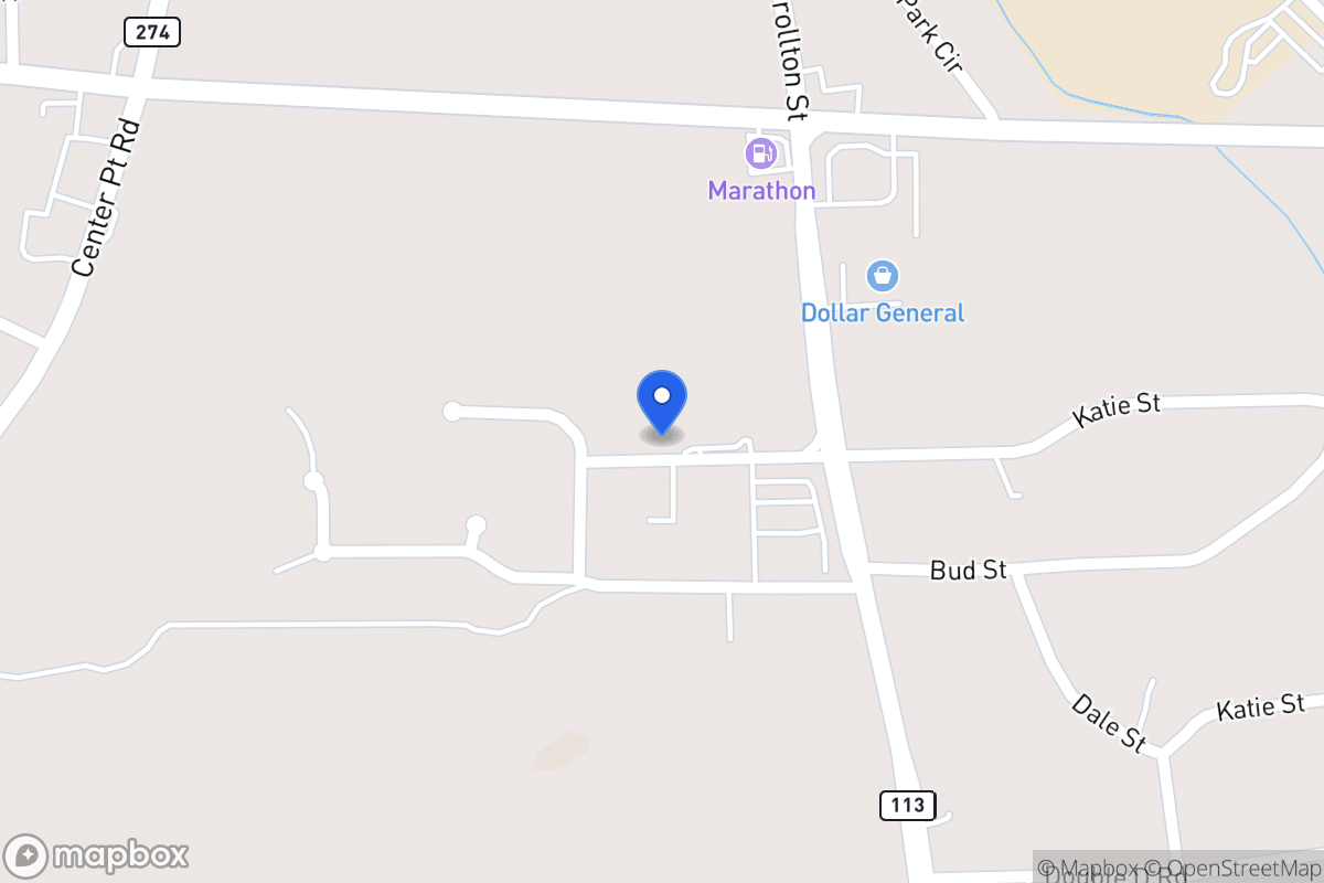 Map of 305 Carrollton St