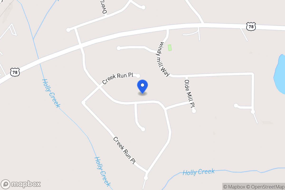 Map of 613 Windy Mill Xing