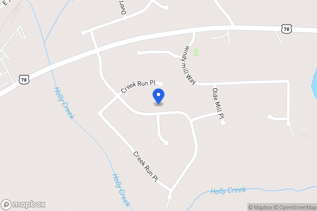 Map of 617 Windy Mill Xing