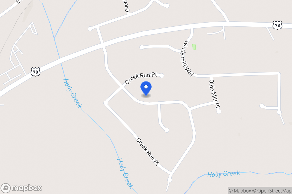 Map of 627 Windy Mill Xing