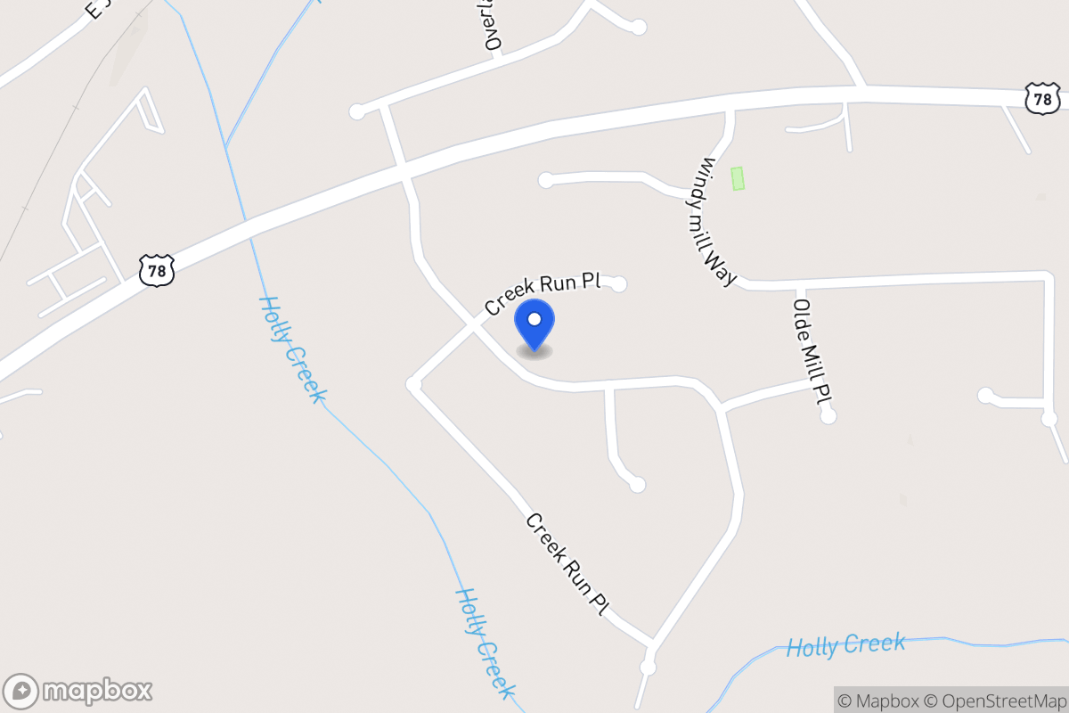 Map of 633 Windy Mill Xing