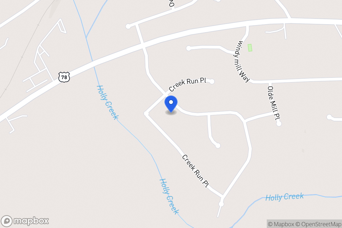 Map of 638 Windy Mill Xing