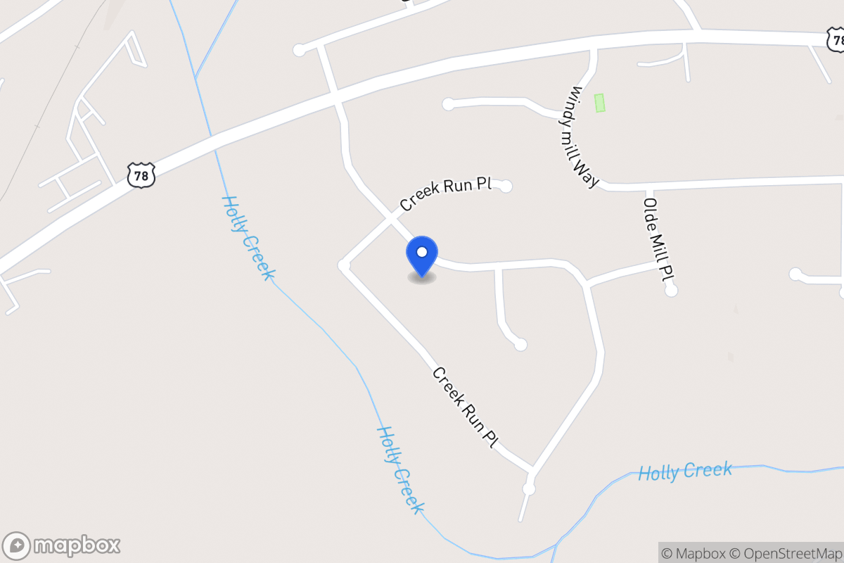 Map of 634 Windy Mill Xing