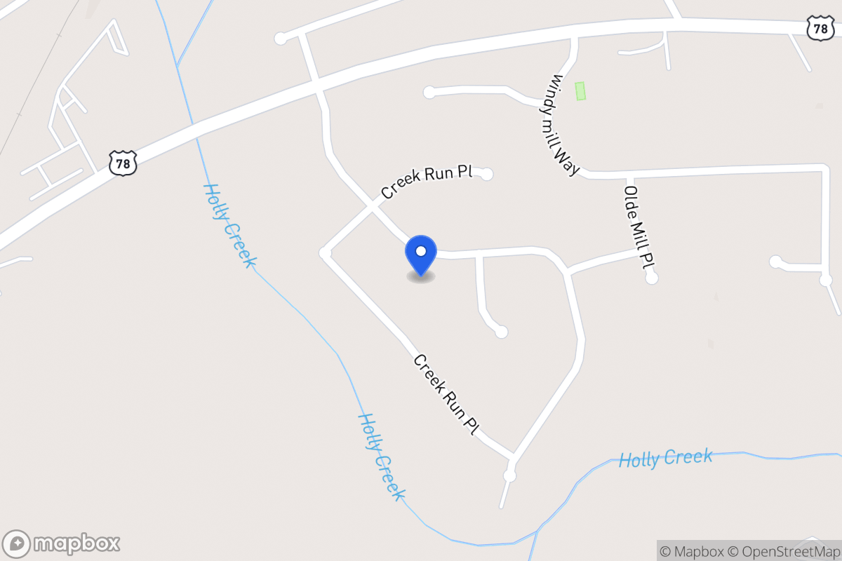 Map of 630 Windy Mill Xing