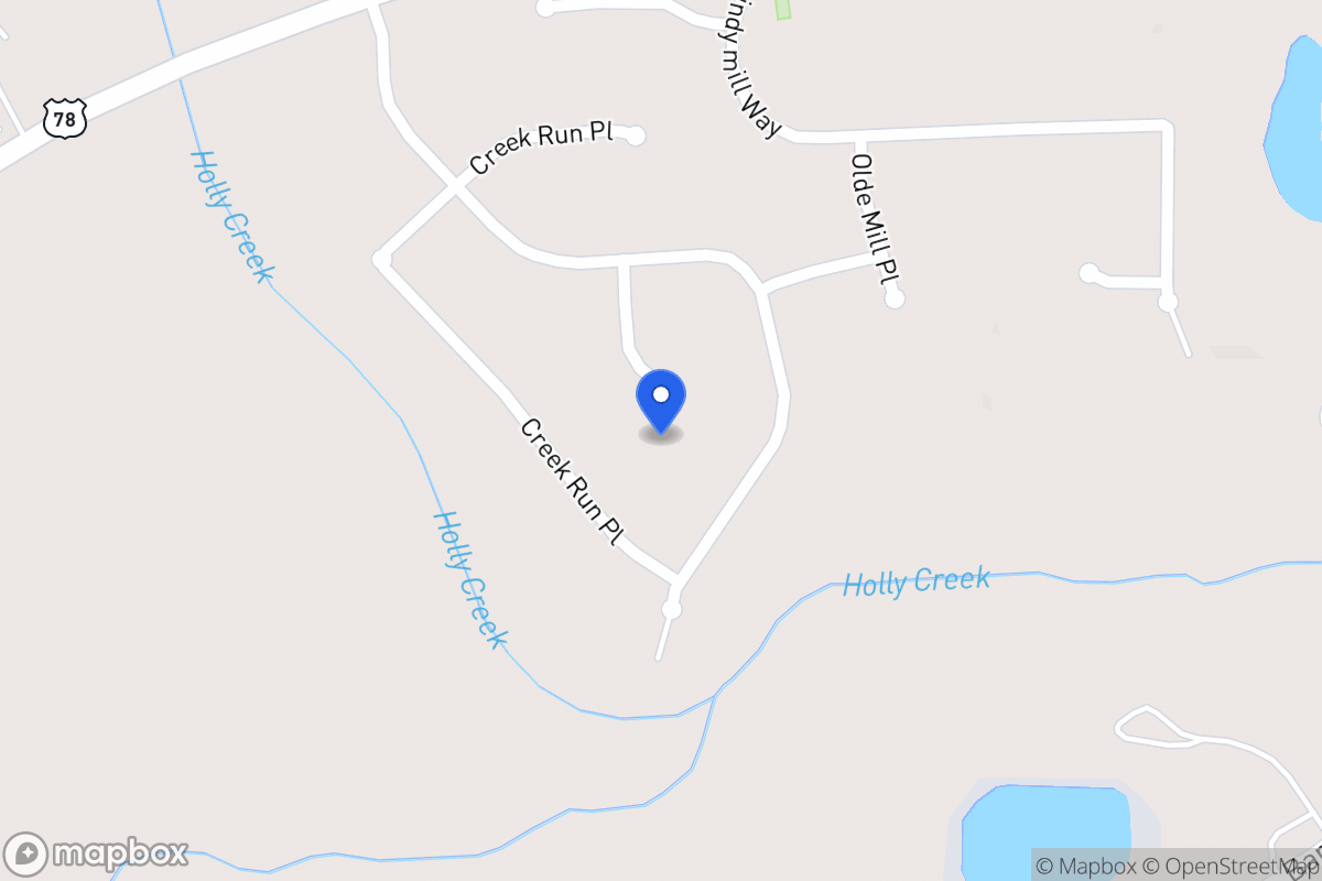 Map of 717 Creekridge Ct