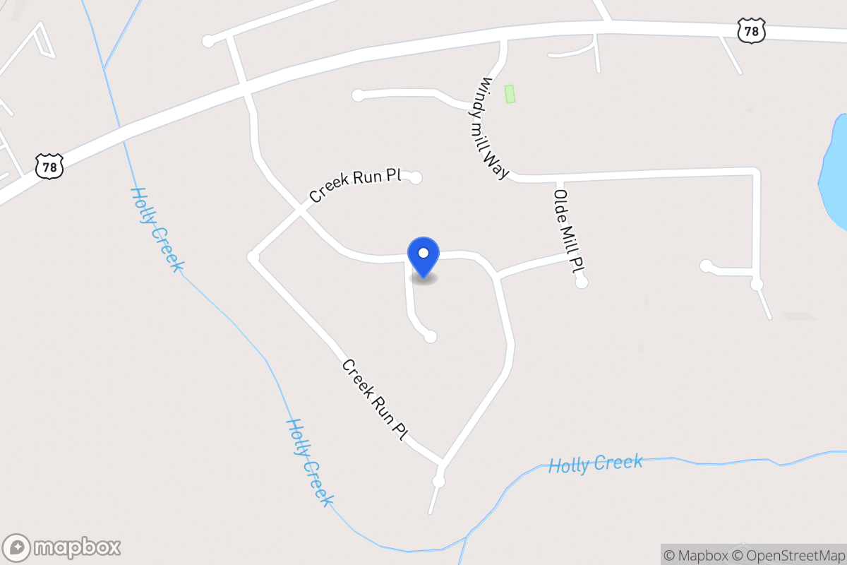 Map of 700 Creekridge Ct