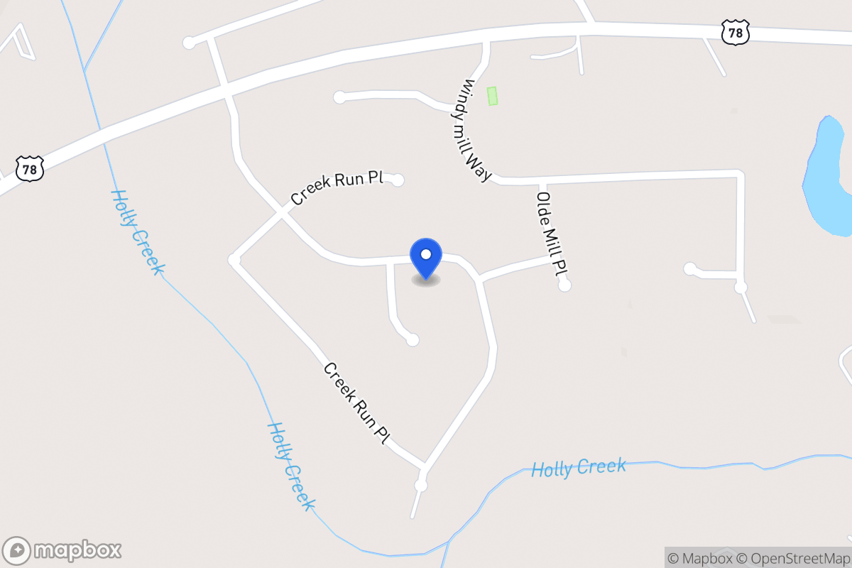Map of 610 Windy Mill Xing