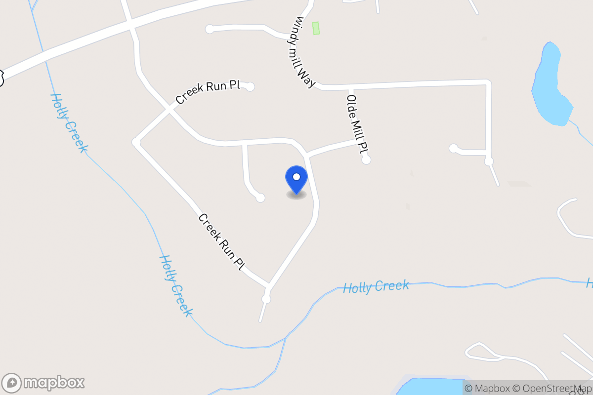 Map of 809 Windy Mill Ct