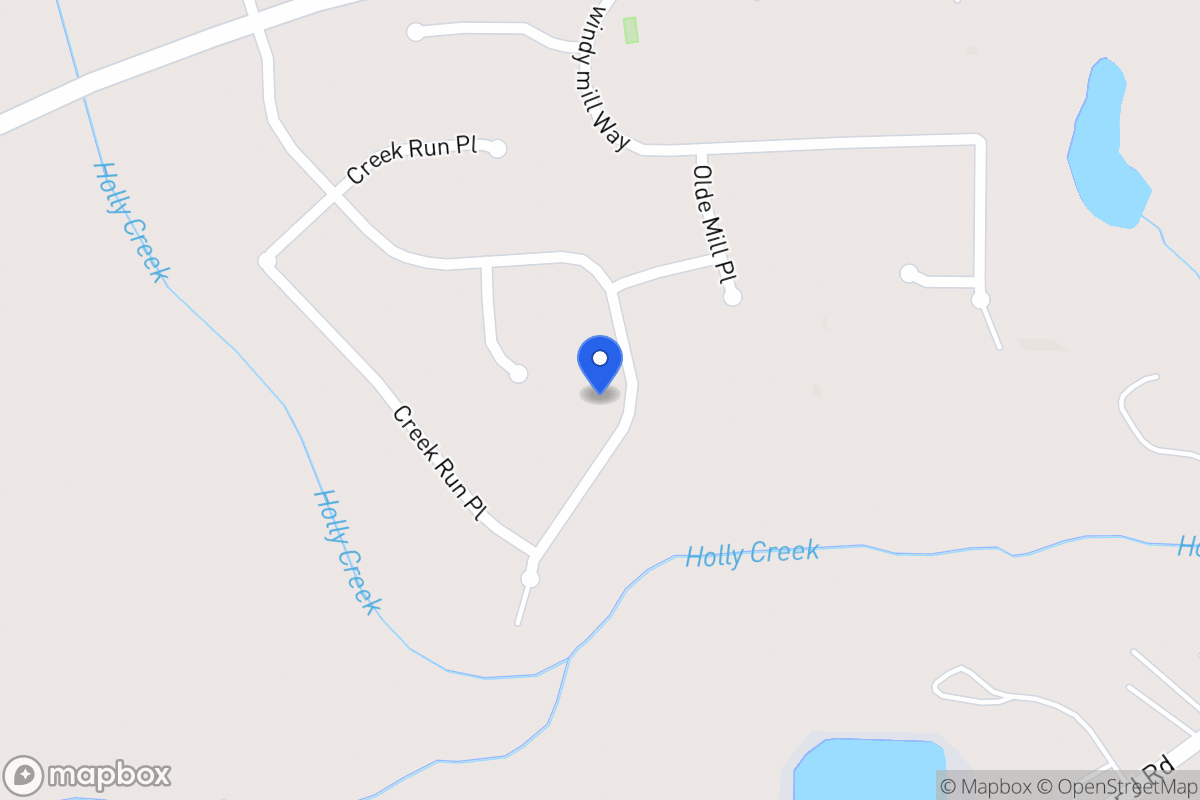 Map of 815 Windy Mill Ct