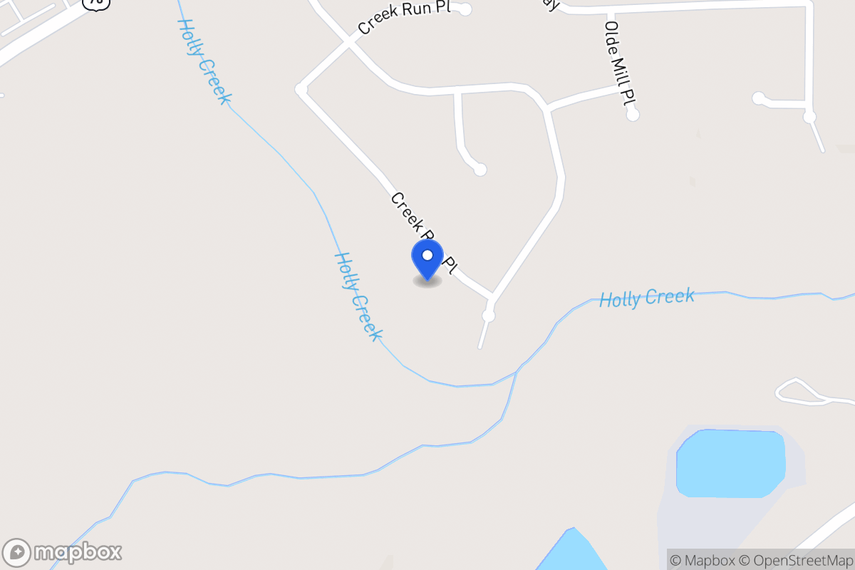 Map of 910 Creek Run Pl