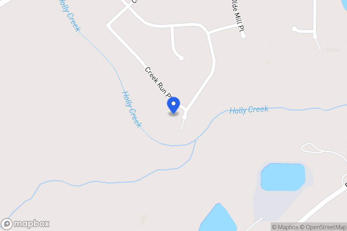 Map of 902 Creek Run Pl
