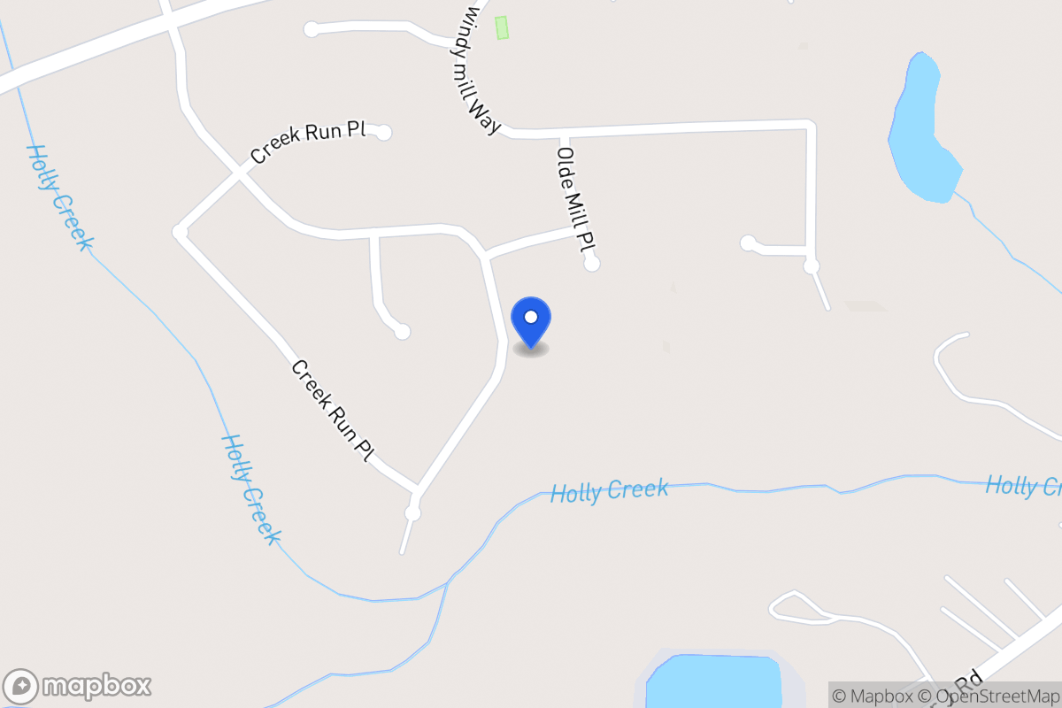 Map of 812 Windy Mill Ct