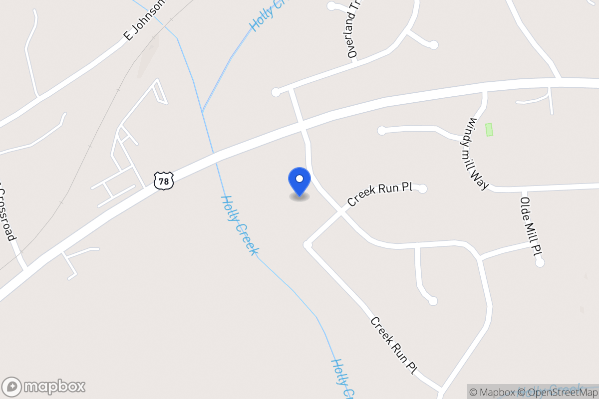 Map of 650 Windy Mill Xing