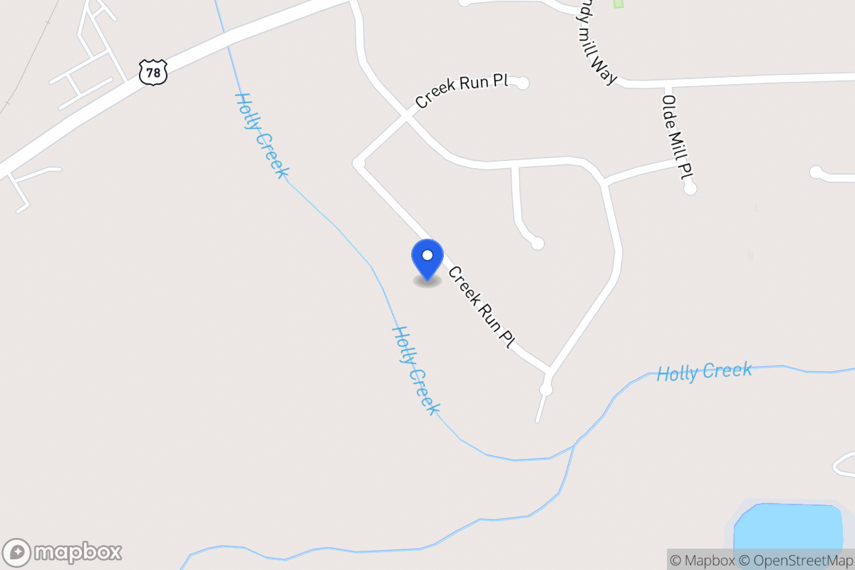 Map of 930 Creek Run Pl