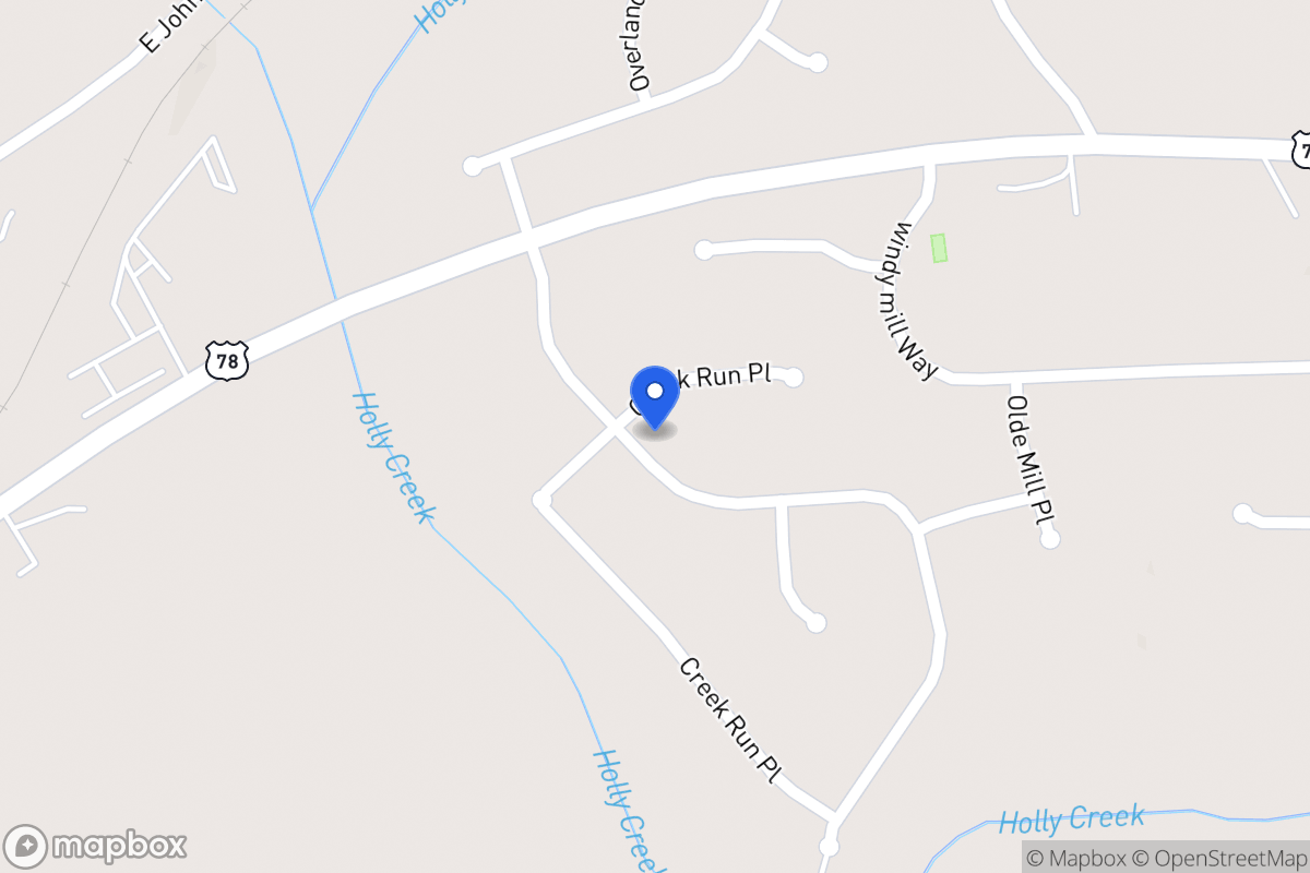 Map of 641 Windy Mill Xing