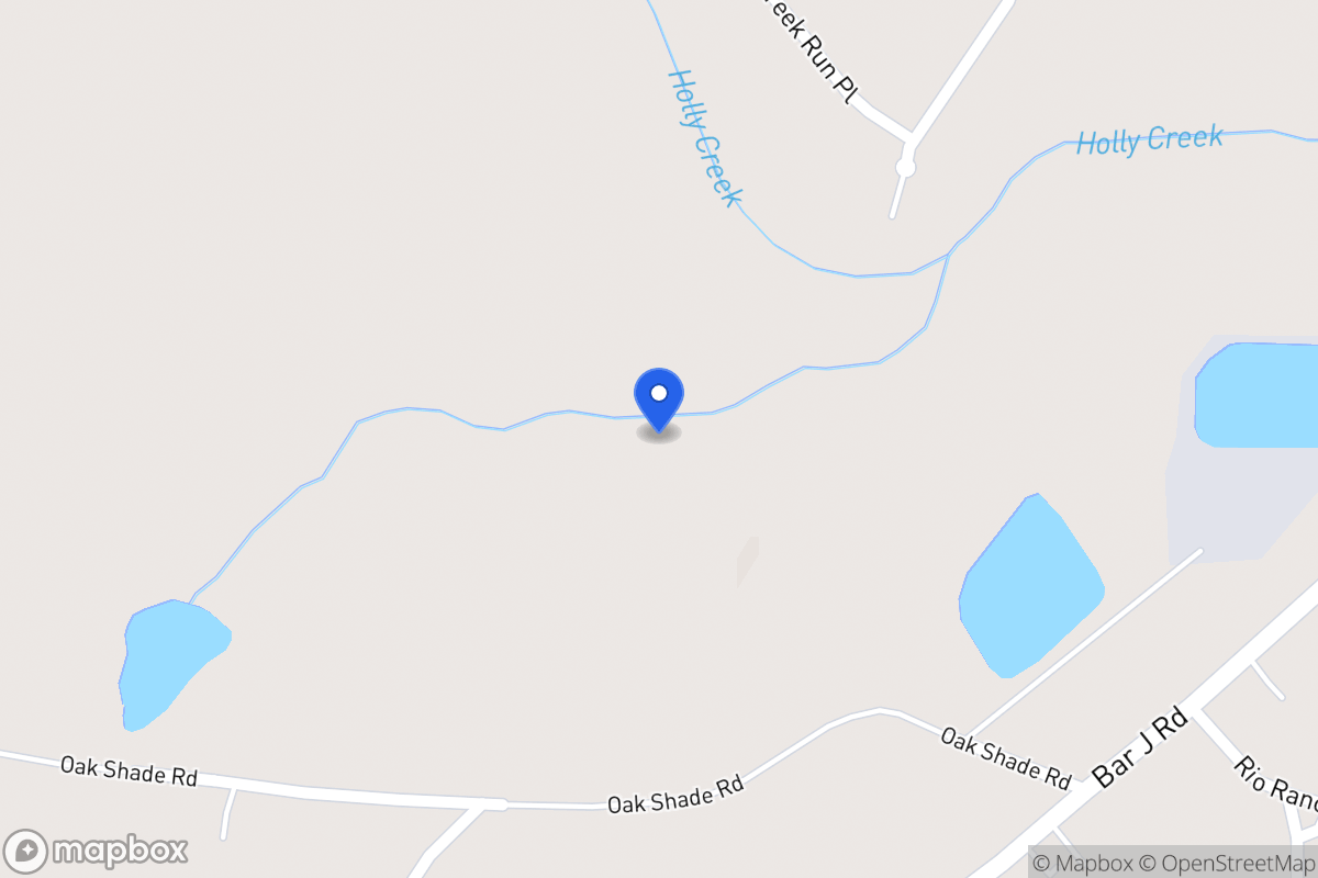 Map of 547 Oak Shade Rd