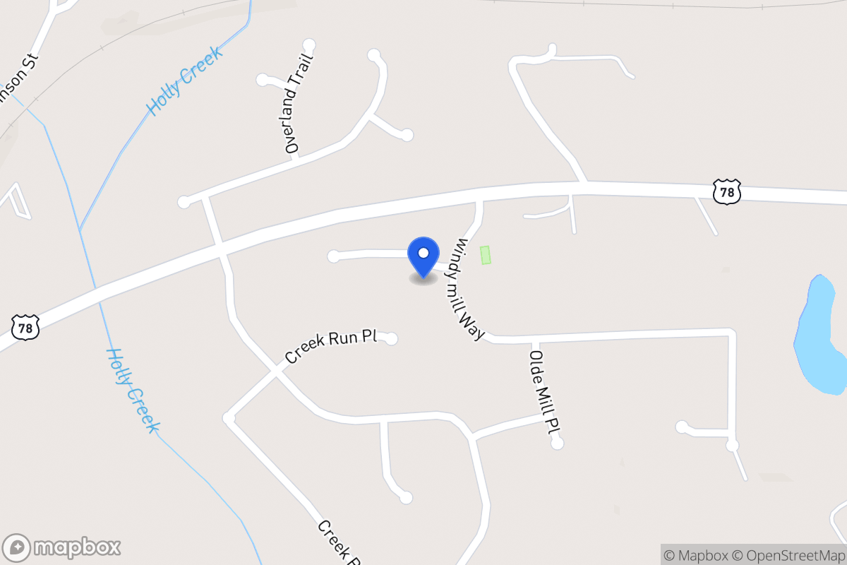 Map of 105 Gentle Breeze Ct