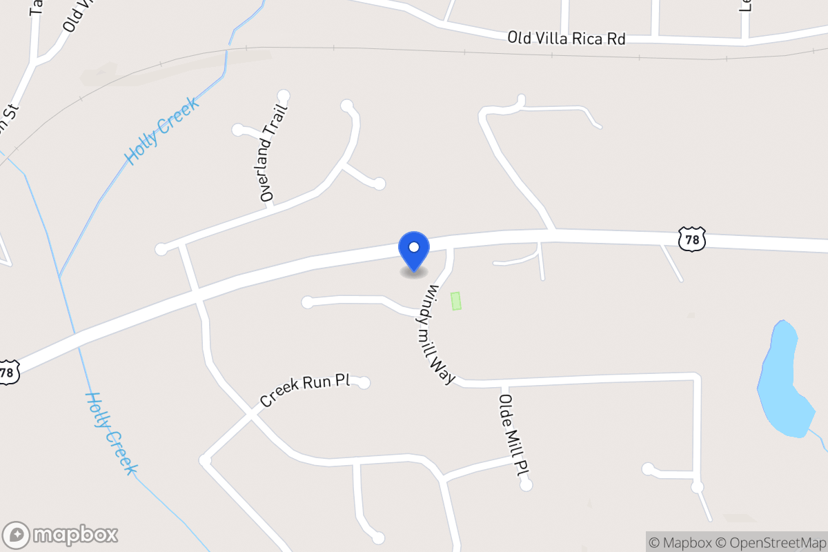 Map of 501 Windy Mill Way