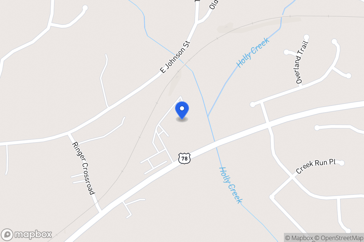 Map of 718 E 78 Hwy