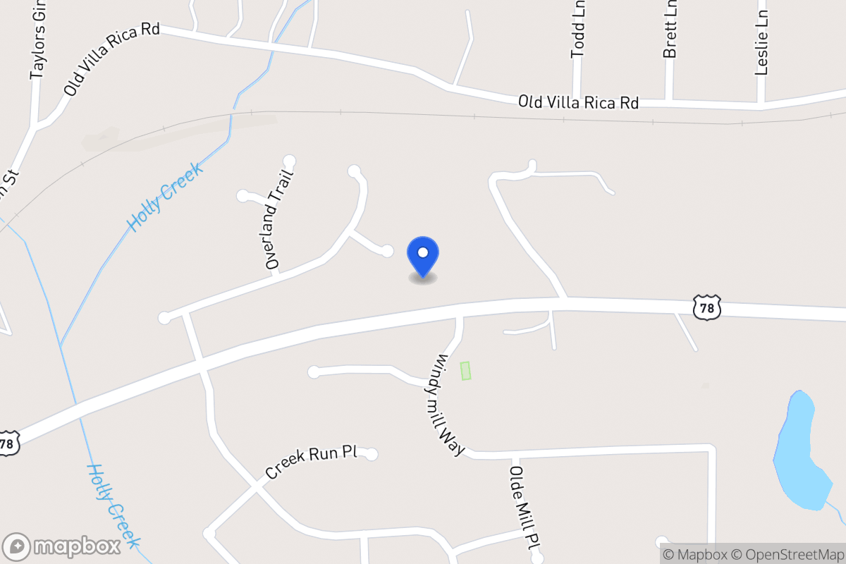 Map of 509 Bunkhouse Ct