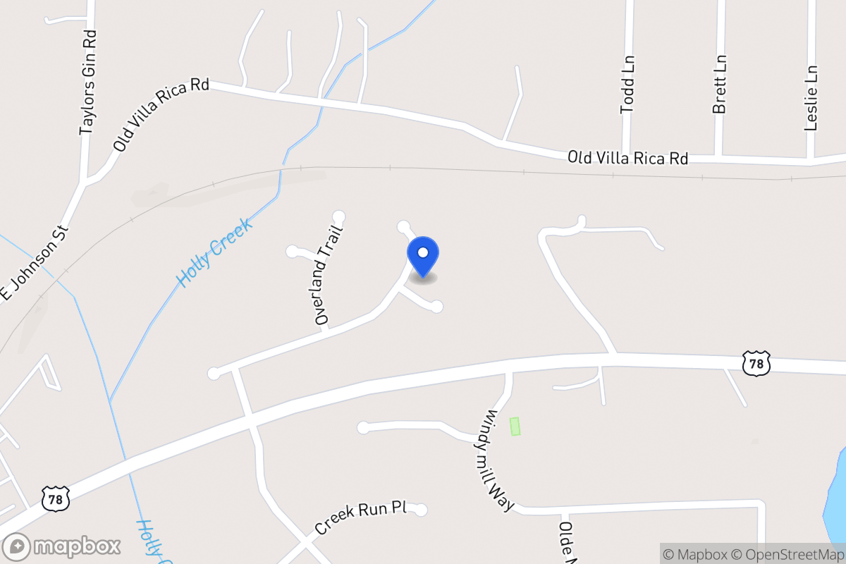 Map of 500 Bunkhouse Ct