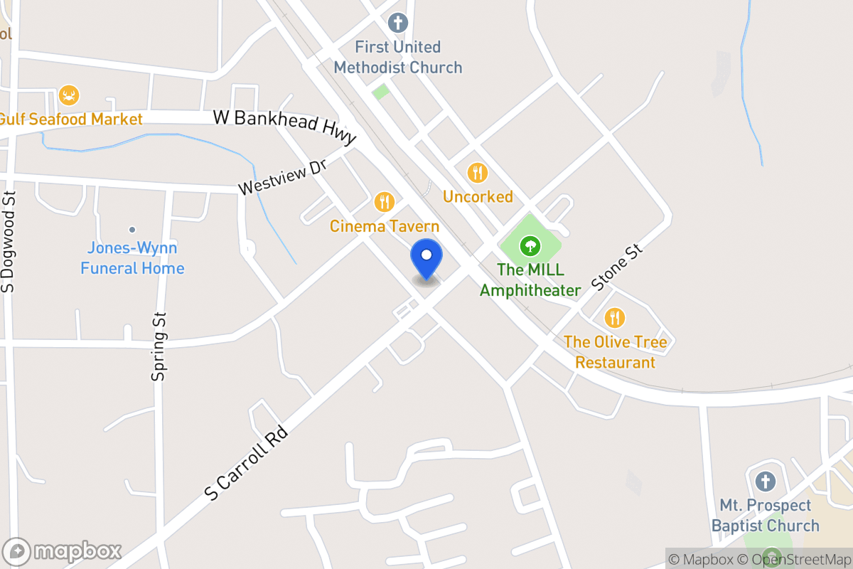 Map of 105 W Wilson St