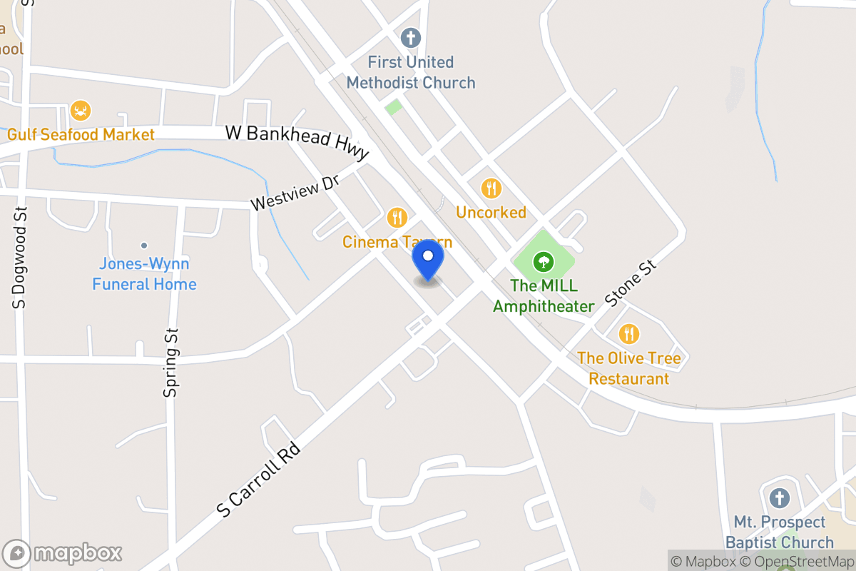 Map of 115 W Wilson St