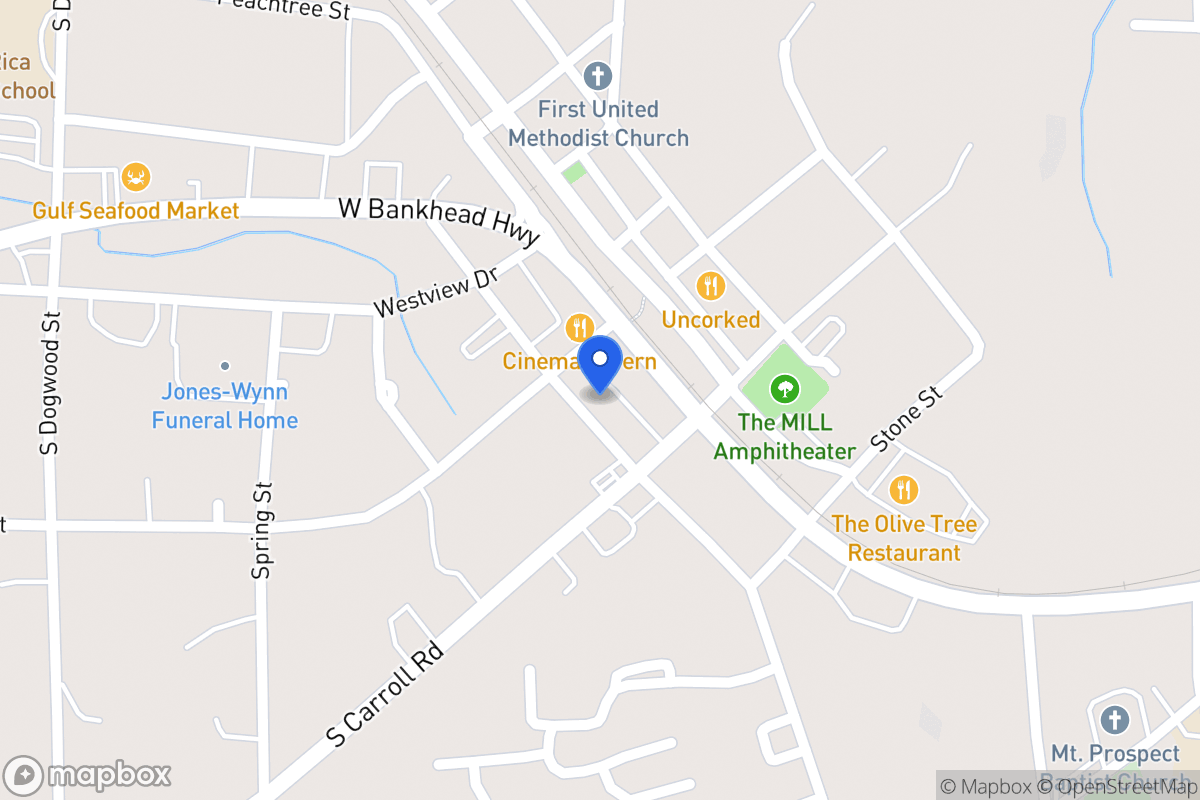 Map of 117 W Wilson St