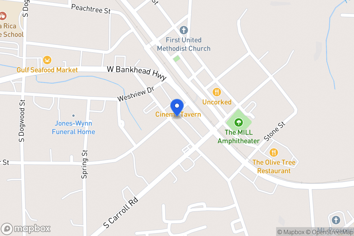 Map of S Carroll Rd