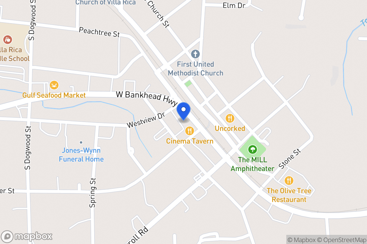 Map of 214 W Montgomery St