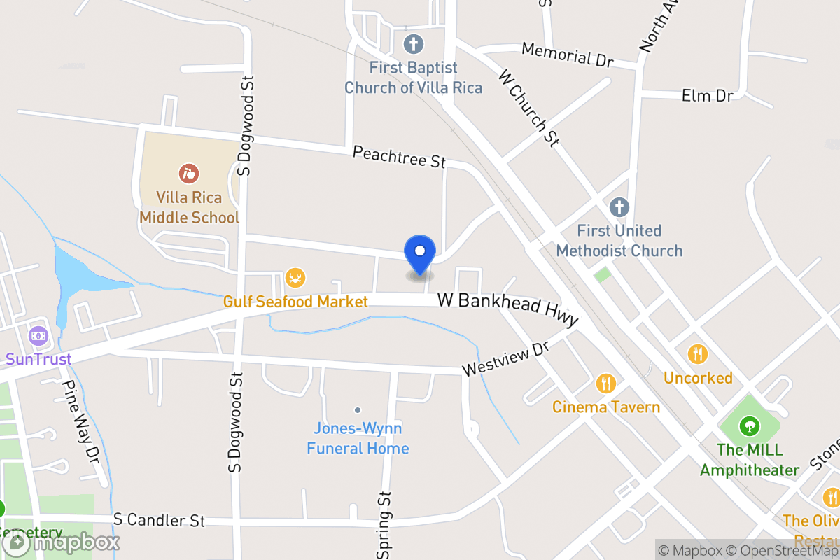 Map of 241 W Bankhead Hwy