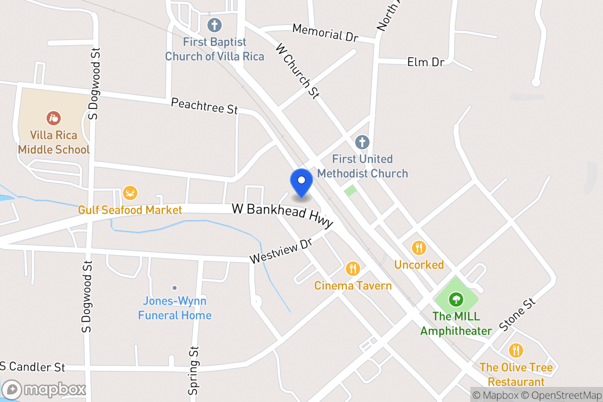 Map of 121 W Bankhead Hwy 09