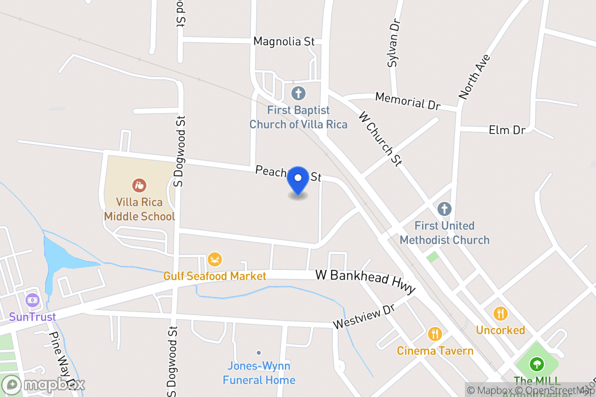 Map of 108 Peachtree St