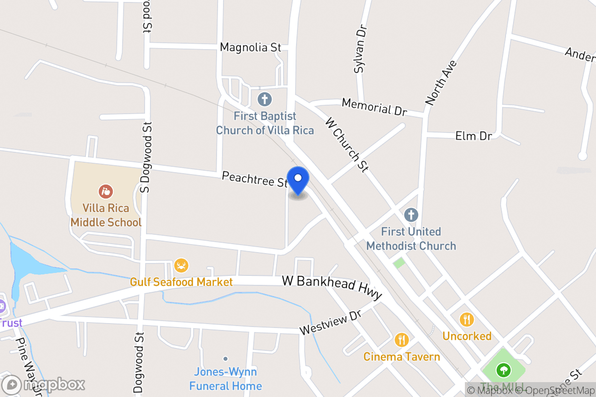 Map of 416 W Montgomery St