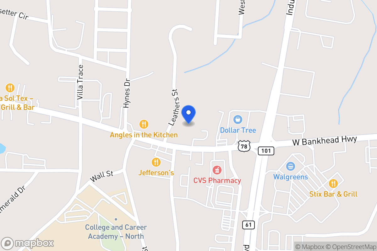 Map of 749 W Bankhead Hwy 09