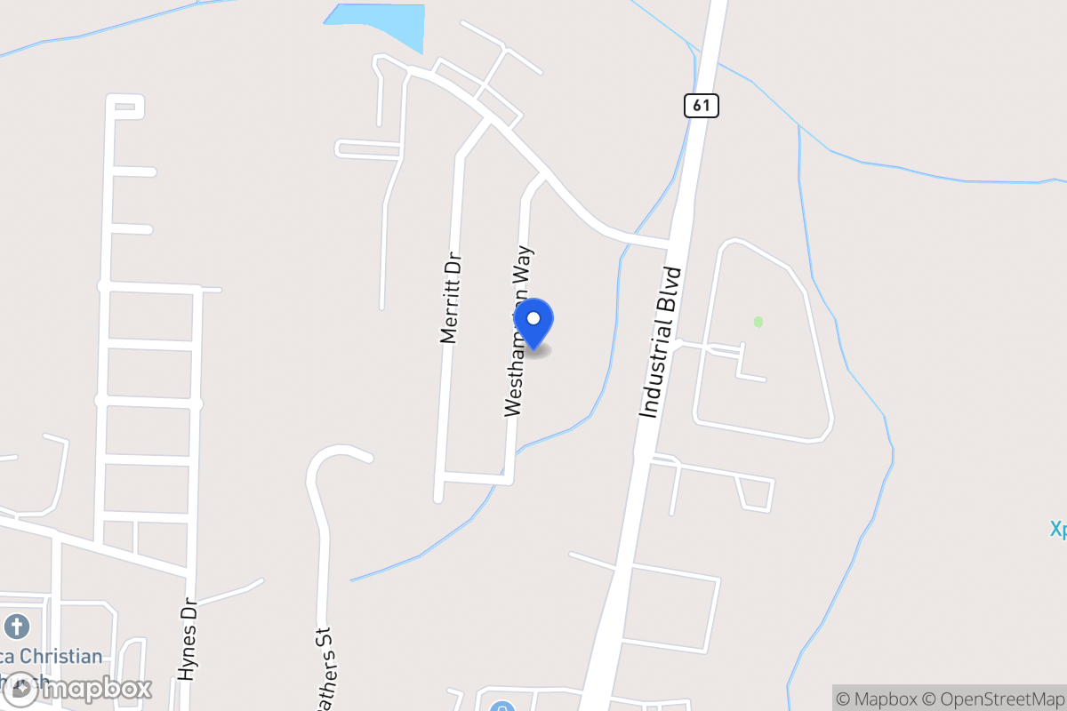 Map of Leggett Dr