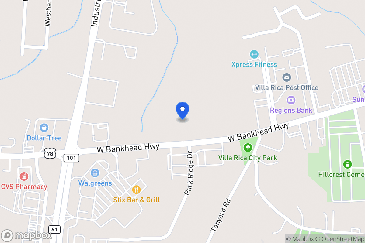 Map of 631 Bankhead Ave