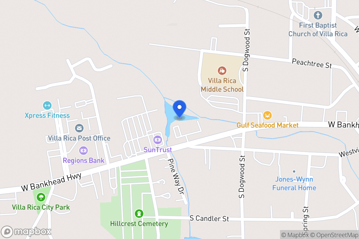Map of 427 W Bankhead Hwy