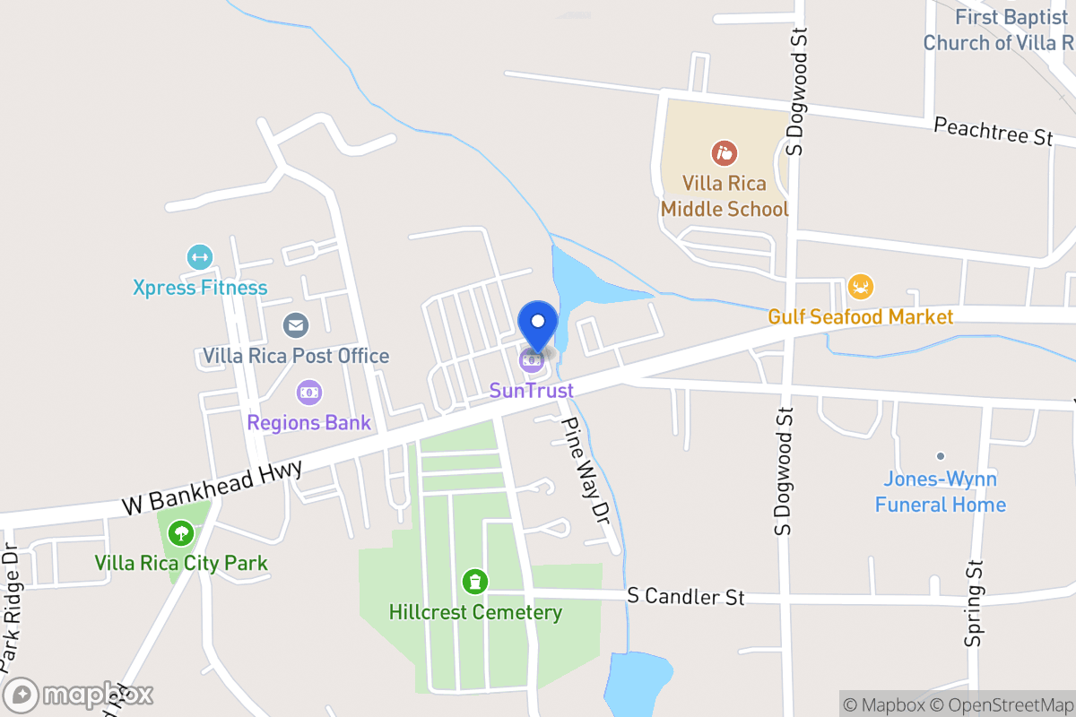 Map of 435 W Bankhead Hwy