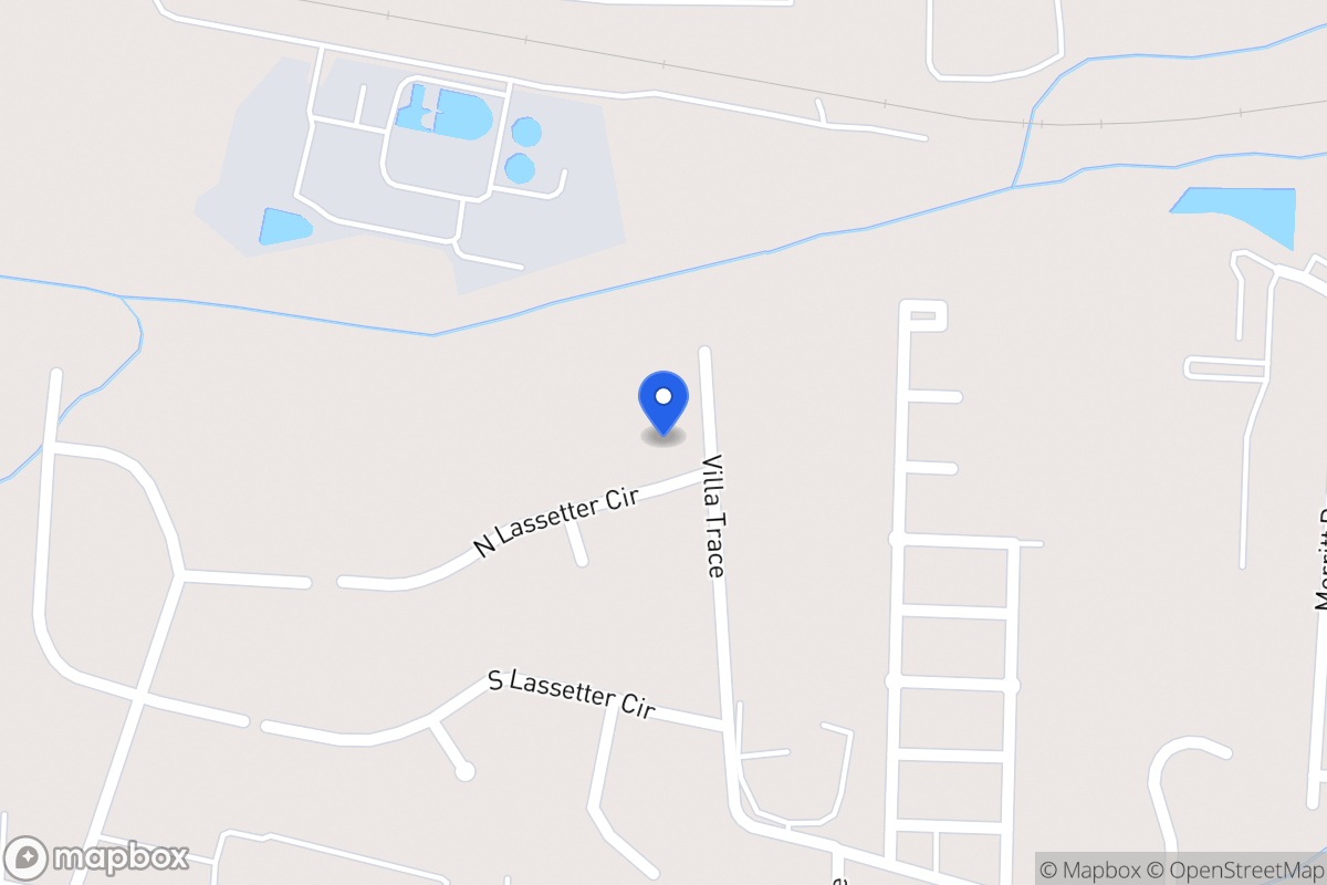 Map of 901 N Lassetter Cir