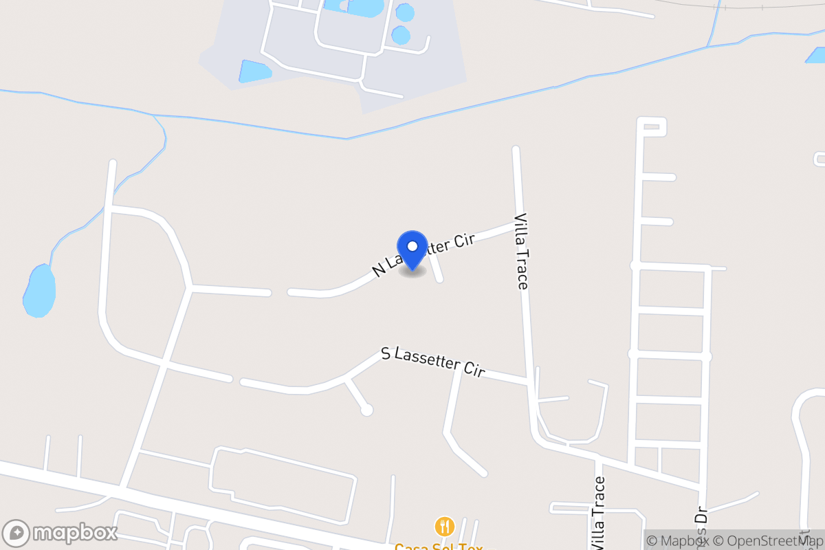 Map of 918 N Lassetter Cir
