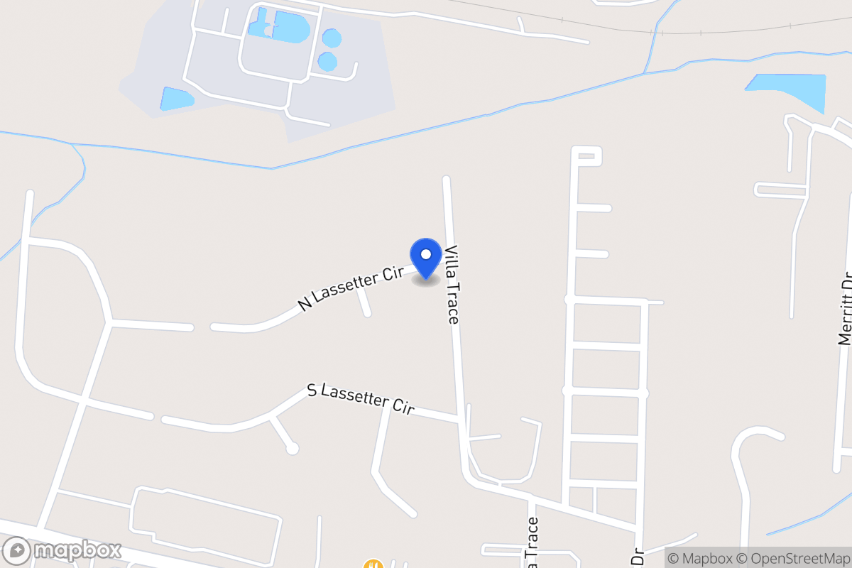 Map of 902 N Lassetter Cir