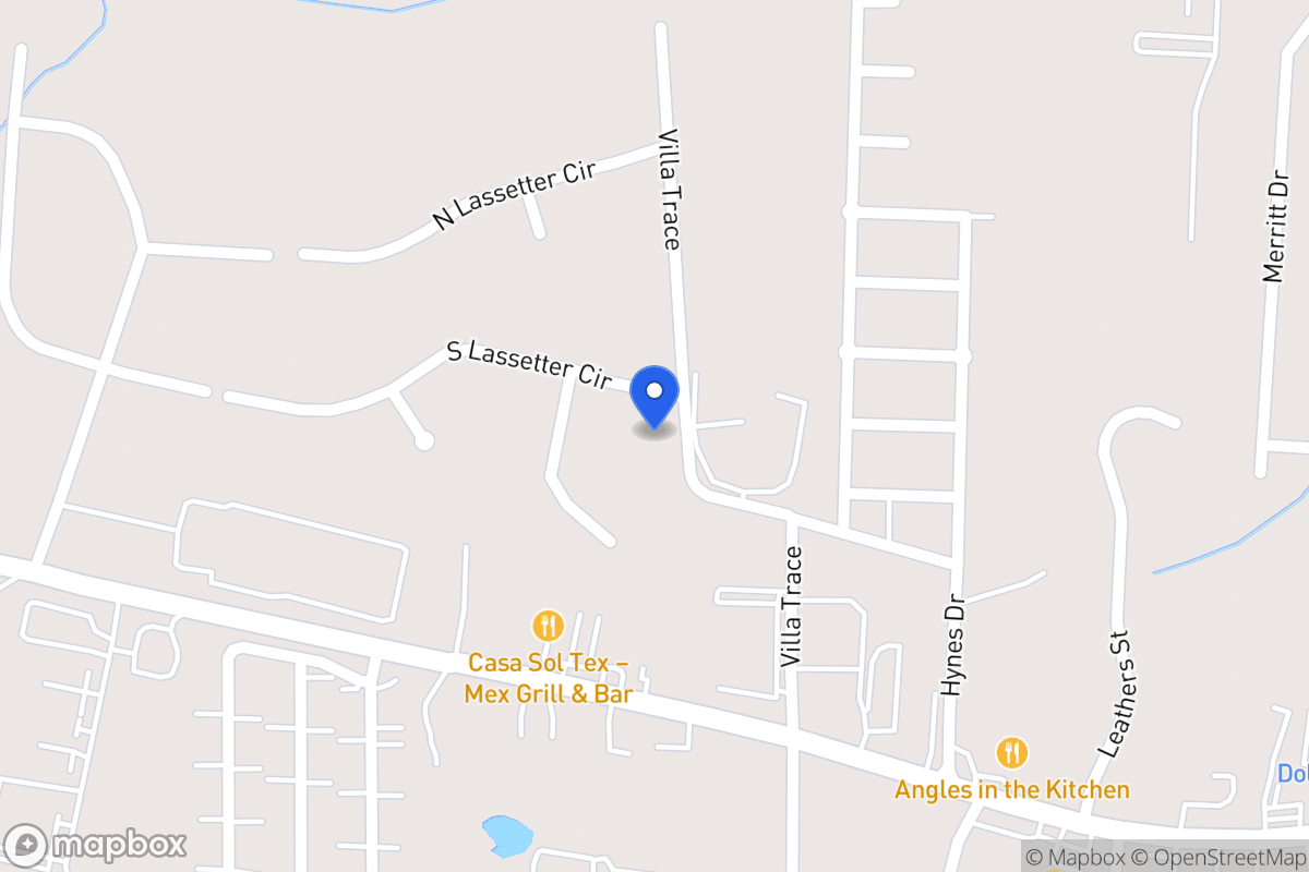 Map of 401 Villa Trce