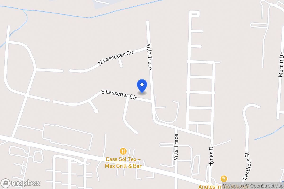 Map of 319 Villa Trce