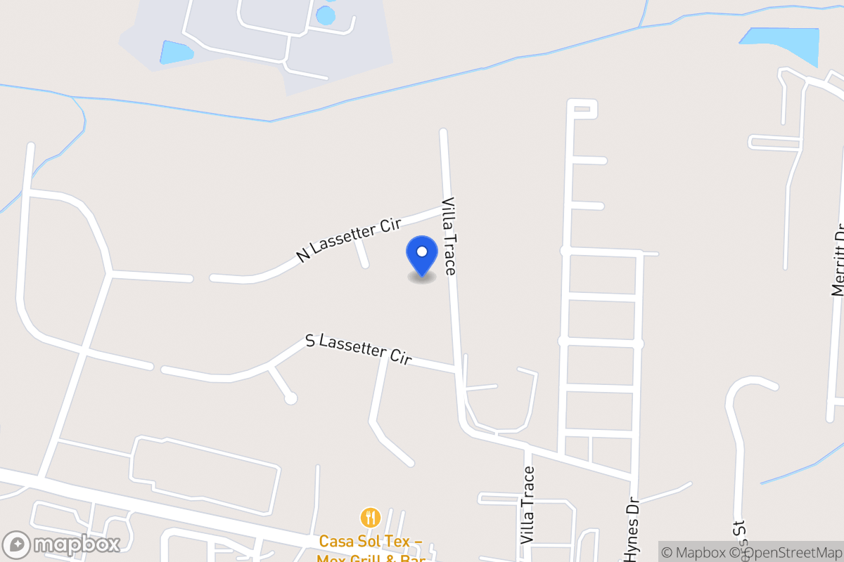 Map of 305 Villa Trce