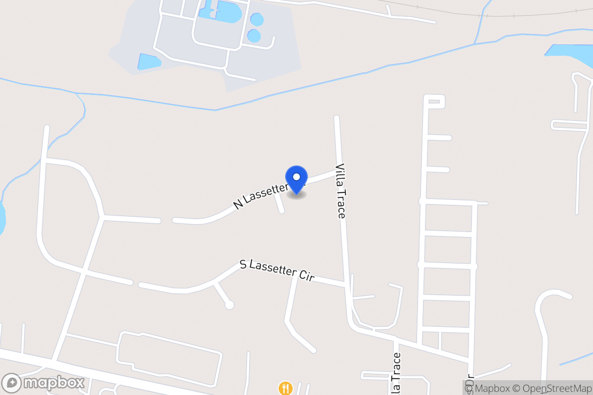 Map of 908 N Lassetter Cir