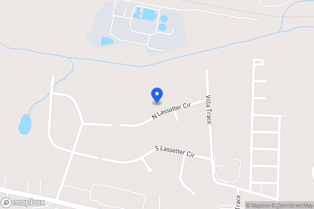 Map of 919 N Lassetter Cir