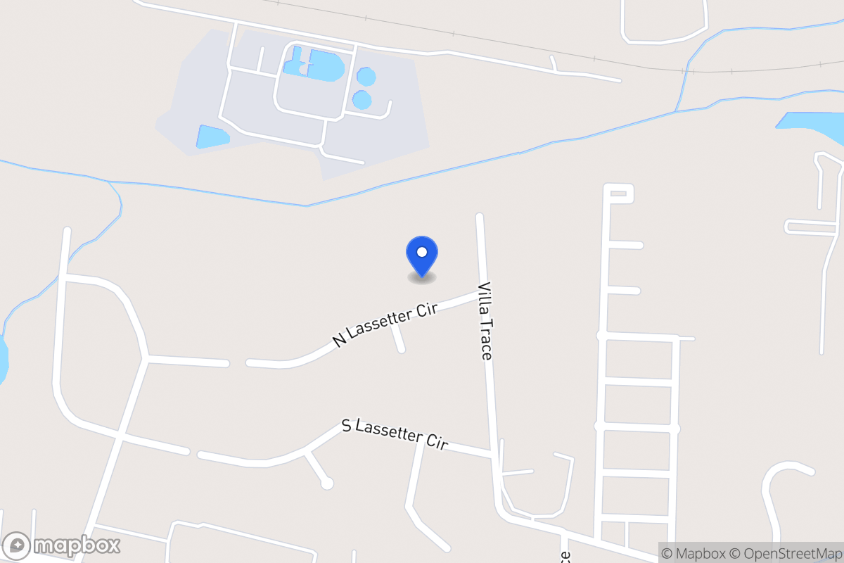 Map of 905 N Lassetter Cir