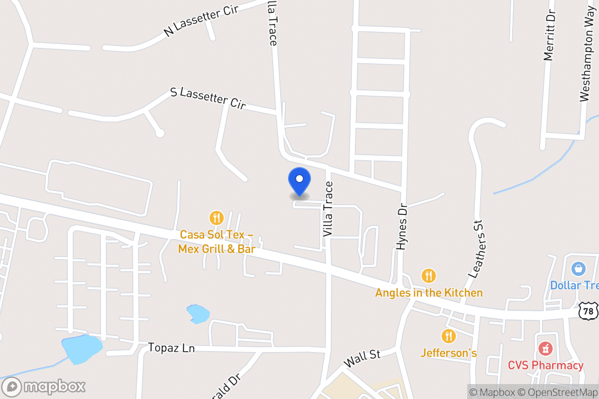 Map of 497 Villa Trce